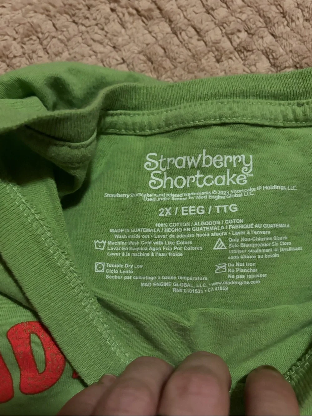 Strawberry Shortcake Green 